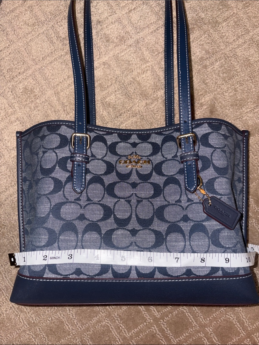 Coach Mollie 25 with matching Cleo wallet and wristlet - Picture 3 of 16